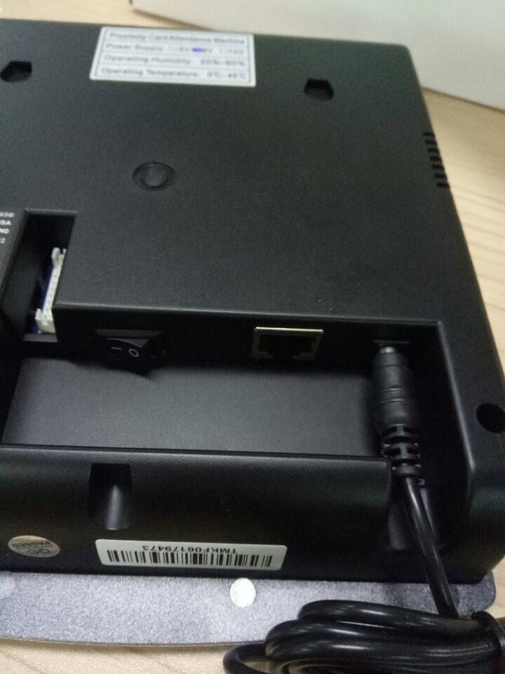 M10C CARD TIME ATTENDANCE 125KHZ CARD READER WITH PASSWORD TCP/IP software available nice design