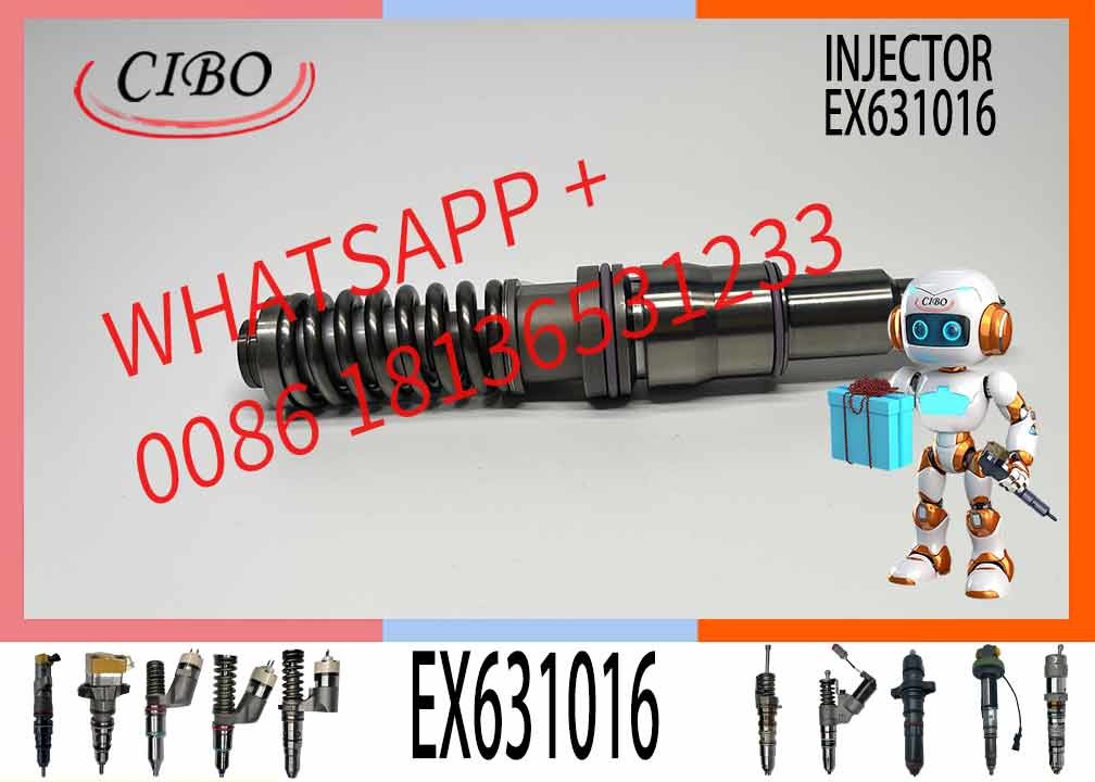 VOE21340611 21340611 Fuel Injector Common Rail Injector for Vo-lvo FM400 EC380 EC480 Excavator Aftermarket Parts Rebuild