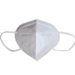 Foldable White Disposable Dust Mask , Antibacterial N95 Medical Masks