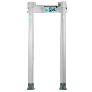 Wholesale professional IP65 waterproof PVC walk through metal detector outdoor use 6, 12，18，33 zones from china suppliers
