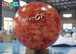 Concert Stage Inflatable Lighting Decoration Big Blow Up Burning Sun For Party