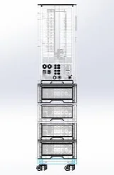 All in one Home Solar ESS Cabinet 51.2V 100Ah 200Ah 300Ah 400Ah 500Ah
