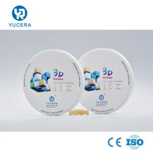 Wholesale 1200HV Yucera Dental Implant Zirconia Abutment For Lab 3D Pro from china suppliers