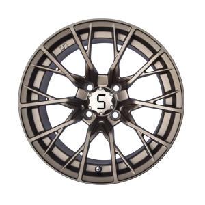 Wholesale Gunmetal 14 Inch Golf Cart Wheels And Tires 4/101.6 Bolt Shuran New Starshine-419 from china suppliers