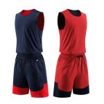 Double Sided Football Training Tracksuits Black Red White Reversible Basketball