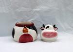 Nancy Ceramic Kitchen Canister , Animal Cartoon Cookie Jar With Music Birthday