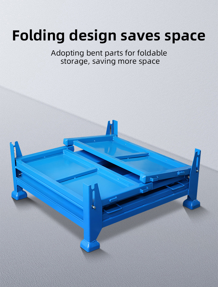 High Capacity Steel Storage Cage Warehouse Industrial Heavy Duty Metal Storage Boxes