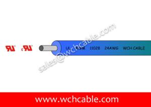 Wholesale 600V mPPE Wire UL11028 24AWG STR 11/0.16 OD1.1mm Black from china suppliers