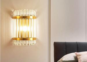 Wholesale 240V Bar Decoration Dia 210mm Hright 300mm / 500mm Crystal Wall Lamp from china suppliers