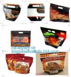Grab And Go Handles, Anti-Fog Window, Leak-Proof, Hot Bag For Food Delivery,