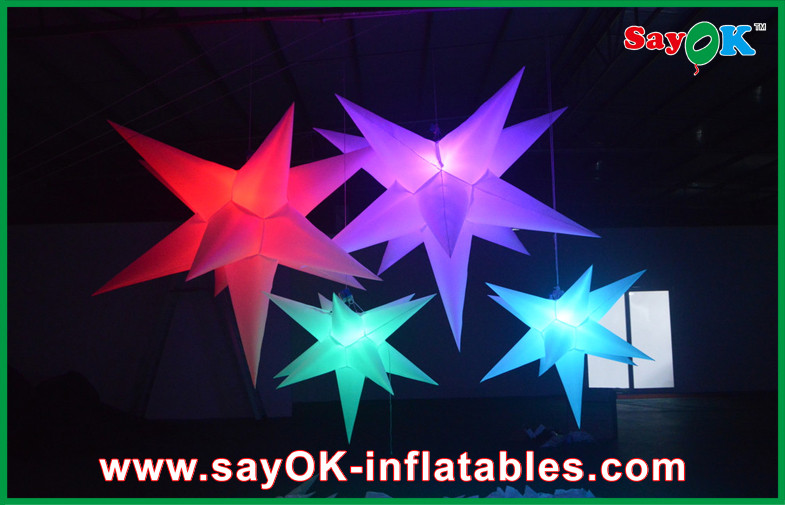 2m Inflatable Light Decoration Ice Cream Cone With Led Light