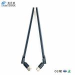Dual Band Outdoor Wifi Antenna 3dBi 50 Ohm 2.4ghz - 2.5ghz Black Color