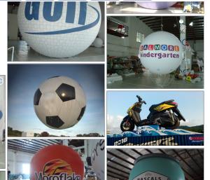 Wholesale 0.18mm PVC Giant Inflatable Balloon Hot Air Balloon For Advertising from china suppliers