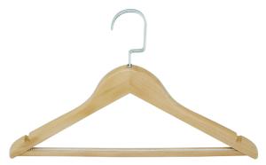 Wholesale Smooth finished Hotel Room Hangers 430*17*17mm With Flat Hook from china suppliers