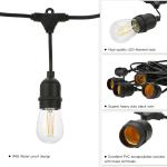 Hot sale Chinlighting ST45 S14 Festoon LED String Light for outdoor decoration