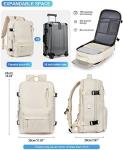 Carry on Travel Laptop Backpack Women Men, Flight Approved,Backpack, Hiking