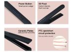 100V Flat Iron Hair Straightener , 450F 2 in 1 curling iron hair straightener