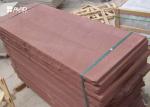 Red Sandstone Stone Tile For Paving Sound Insulation Anti Damage