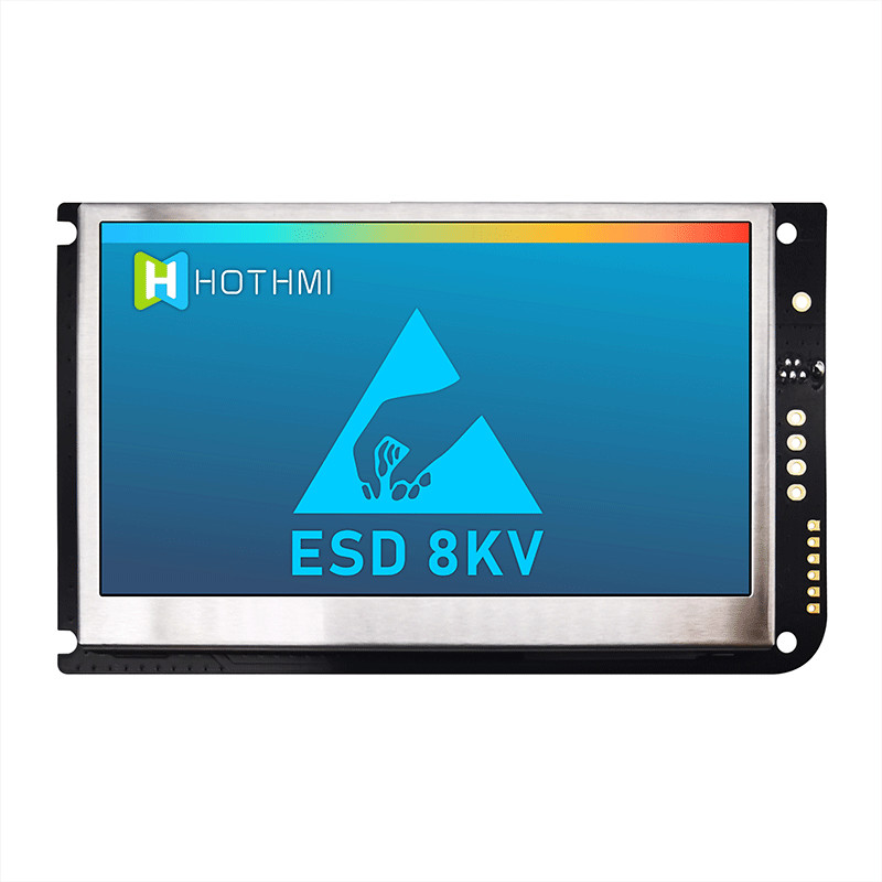 4.3 Inch UART Resistive Touch Screen TFT LCD 800x480 Display With Lcd Controller Board