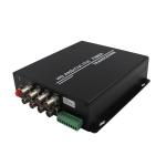 1550nm Fiber Optic Video Converter , ST Connector Rs485 Media Converter