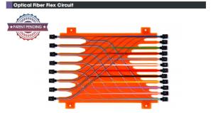Wholesale 250µM Fiber Optic Equipment Fast Fiber Optical Flex Circuit ROHS ISO from china suppliers