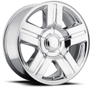 Wholesale Silver 22x9 Texas Edition Replica Rims 5291 Fit Silverado Sierra Chevy Mach Ironman from china suppliers