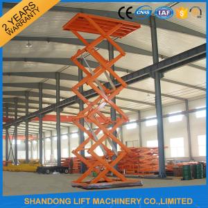 Wholesale CE Hydraulic Stationary Scissor Lift Work Table for Warehouse Cargo Lift from china suppliers