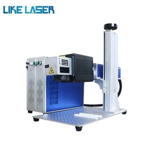 Wholesale 3D 20W 30W 50W Mini Fibre Laser Engraver for Gold Jewelry Brass Metal 190cm * 150cm * 70cm from china suppliers