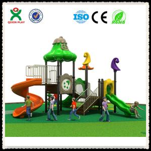 Wholesale Hot Sale Children Plastic Playground Used Outdoor Playground Equipment For Sale QX-011B from china suppliers