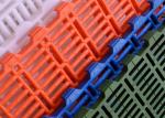 ISO Goat Farm Plastic Slatted Floor 1200*500*40mm White Orange