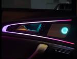 Ambient lights Rainbow symphony dynamic Carbon fiber eight-piece set for Audi