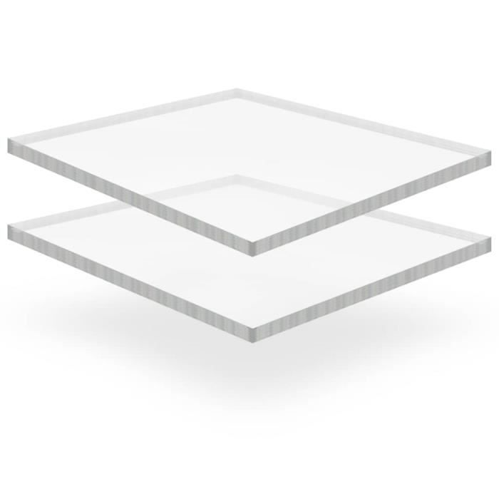Commercial 1mm 10mm Transparent Acrylic Sheets High Light Transmission