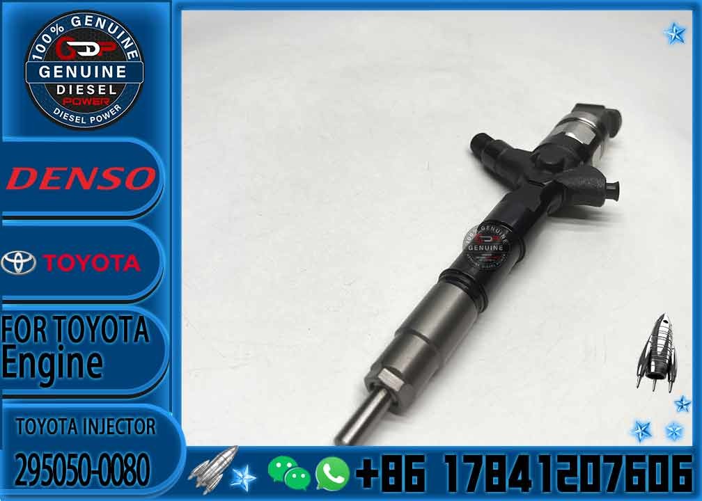 Common rail injector 295050-0080 23670-30390 095000-7040 095000-7790 095000-7800