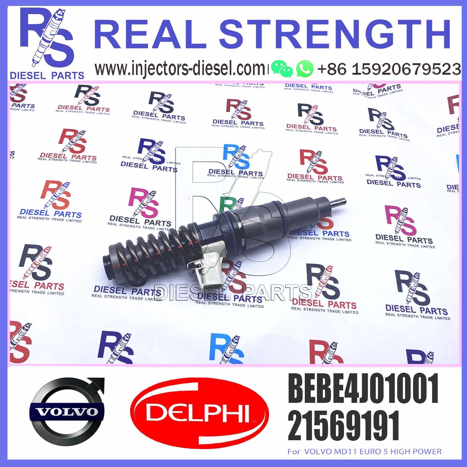 New Diesel Fuel Injector 21582103 21582103 BEBE4J01001 BEBE4J01001 for V-O-L-V MD11 Engine