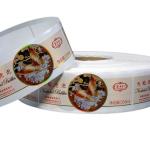 Printing Bottle Custom Food Labels Stickers Waterproof For Packaging