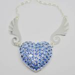Lady Necklace Diamond Usb Stick 32GB 64GB 2.0 Flash Drive full Memory