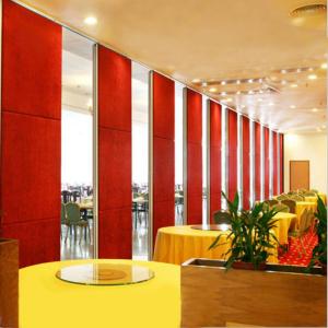 Wholesale Banquet Hall Acoustic Folding Wooden Partition Wall with Aluminum Track from china suppliers