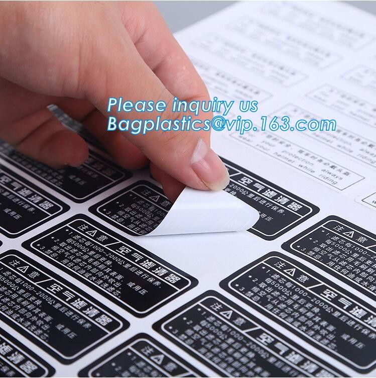 Removable Custom PVC self adhesive decal Die Cut vinyl sticker,waterproof custom printed vinyl die cut sticker bagease