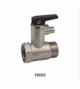 Wholesale 19005 Brass Ball Valve , Water Heater Pressure Valve Brass forging by owned plant from china suppliers