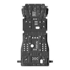 Wholesale Steel Under Guard Skid Plate for 4*4 Jeep Wrangler JL JK 2013-2017 Net Weight 35kg from china suppliers