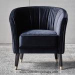 Home Living Room Upholstered Fabric Leisure Relax 78cm 71cm Small 1 Seater Sofa