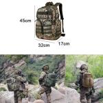 Men's Outdoor Fitness Hiking Backpack Tactical Bag Waterproof Multifunctional