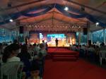 20m Width Outdoor Exhibition Tents , Inflatable Exhibition Tent For Beer