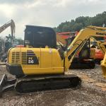 Used Komatsu 5.5 Ton Digger Second Hand Komatsu PC56 Excavators