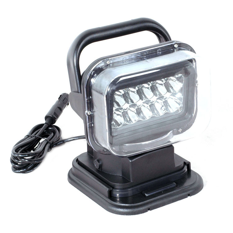 50 Watt high intensity LEDs, LED Work Light ,With remote control & a car cigarette lighter LED Search light with 7 inch