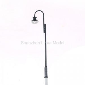 metal lamppost--steel light post,1:150scale yard lamps,metal model lights,ho