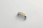 Golden Chrome White Paint Kitchen Cupboard Handles Furniture Hardware