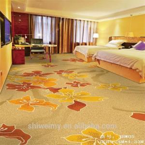 Wholesale China stock design floral printed nylon carpet for hotel room from china suppliers