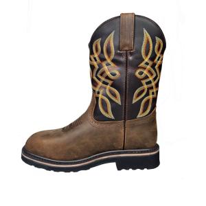 Wholesale Rubber EVA Sole Material Goodyear Protection Footwear For Long Lasting Work Shoes Cowboy Boots from china suppliers