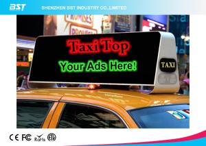Wholesale Commercial Taxi Rooftop Advertising Led Display 40000dots/Sqm , High Brightness from china suppliers